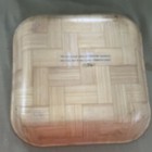 Vintage Carrib Novelty Inc. Florida Souvenir Map Attractions Serving Tray Bamboo — photo 2