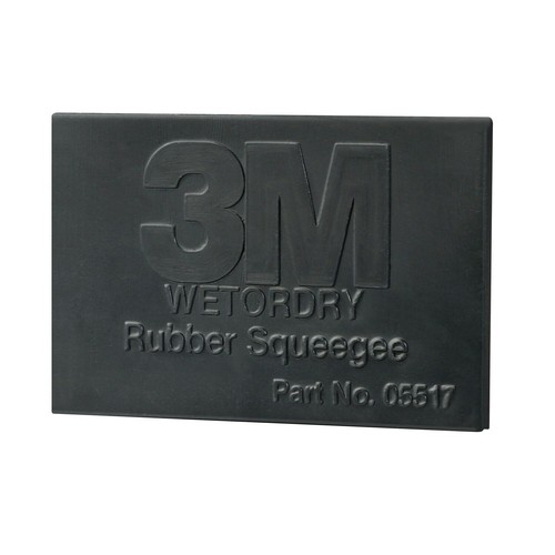 3M - 05518 - Wetordry Rubber Squeegee, 2 in x 3 in