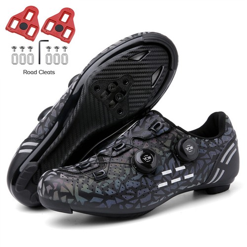 Cycling Shoes Mtb Men Road Bike Cleats Mountain Bicycle Pedal SPD Speed Footwear - Picture 18 of 18