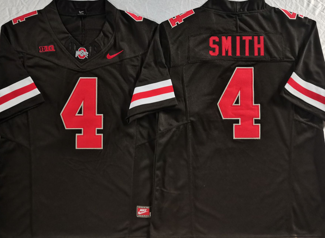 #4 Jeremiah Smith Ohio State OSU Jersey Buckeyes Stitched All colors NEW S-3XL