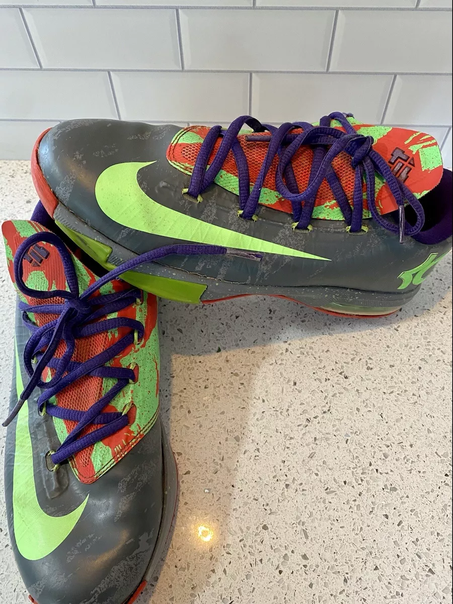 Nike KD 6 "Energy", Size 6y, Max Air, Fly wire Zoom Tech Basketball Shoe |  eBay