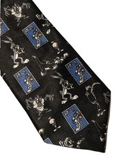 Bugs Bunny US Postal Service Tie Loony Tunes Stamp Collection Necktie VTG 1997