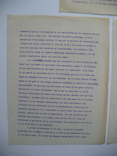 RARE HERBERT HOOVER FIRST EDITION AMERICAN INDIVIDUALISM BOOK & MANUSCRIPT - Picture 6 of 9