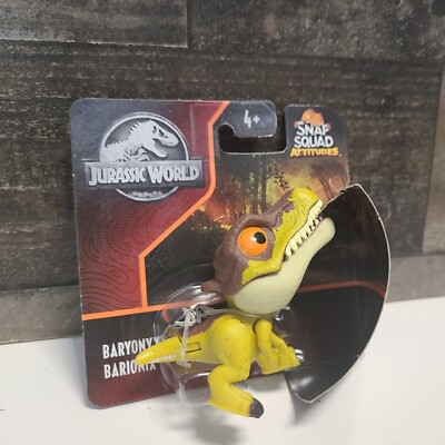 Jurassic World Snap Squad Attitudes Baryonyx 3  Dinosaur Action Figure Mancave 