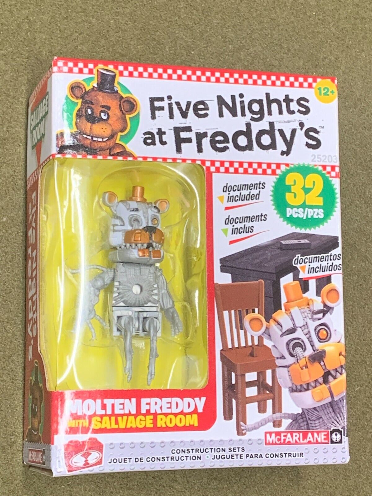 McFarlane FNAF Five Nights at Freddy's Molten Freddy Mini Action