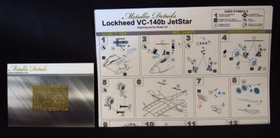 VC-140b JetStar (Roden) Detailing Set - 1/144 - Metallic Details MD14409
