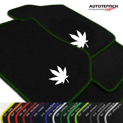Fußmatten DRUCK HANF für Honda Integra Type-R Coupe 1998-2001