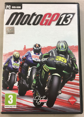 MotoGP 13 PC CD ROM SPIEL Motorrad Renn Simulation