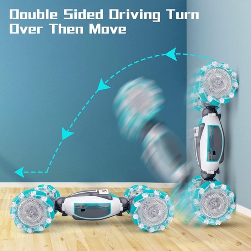360° Rotating Gesture Controlled RC Stunt Car - Perfect Gift for Kids Ages 6-12 - Picture 5 of 11