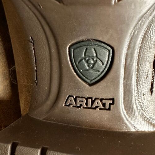 Ariat Women’s Brown Hybrid Rancher Stretch Fit Western Boot 10B 10042385 - Picture 11 of 12