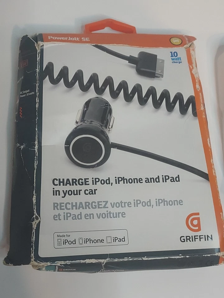 Asas iPhone 4, 3GS, 3G, iPad - Táctil - Clásico - Nano.  Cargador de coche Foto 2 de 4