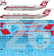 26 Decals STS44394 1:144 Dan-Air London BAC 1-11-200,300,400,500 for Eastern Exp