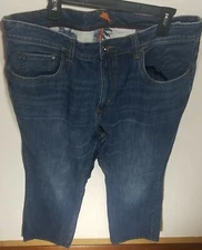 Mens Tommy Bahama Jeans Blue Medium Wash Standard Fit Straight Bootcut Sz 40/32