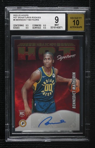 2022-23 Panini NBA Hoops - Bennedict Mathurin #HSR-BDM