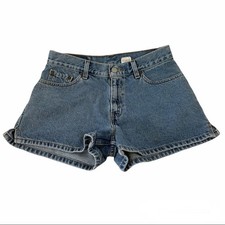 Levi s Classic Denim Shorts Everyday Summer 90s Y2K Juniors size 9 100 Cotton
