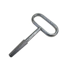 Dornschlüssel 128mm für Zungenschlösser für Pferdeanhänger / Viehanhänger