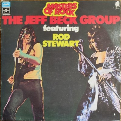 THE JEFF BECK GROUP FEAT. ROD STEWART - MASTERS OF ROCK - ITALY LP