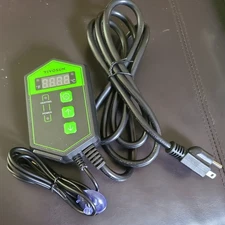 VIVOSUN Digital Heat Mat Thermostat Temperature Controller 40–108 ºF for Seed 