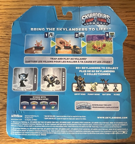 Skylanders Trap Team Mini Hijinx & Eye Figura Personaje Pequeño Nuevo Sellado - Imagen 4 de 4