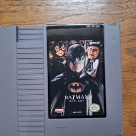 NES Batman Returns Cartridge With Sleeve No Booklet Or Box Tested And Working