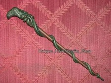 Octopus design wooden walking stick hand carved for men women walking cane C