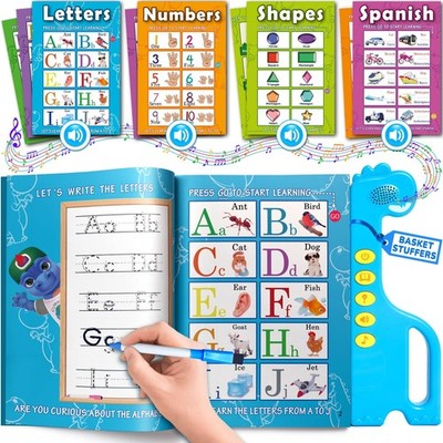 ABC Learning for Toddlers | Learning Resources | English & Spanish Sound Book...