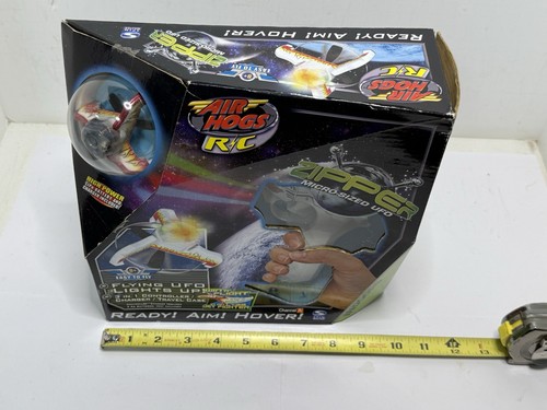 New Air Hogs RC Zipper Micro Sized Indoor Flying Light Up UFO NIB - Picture 11 of 11