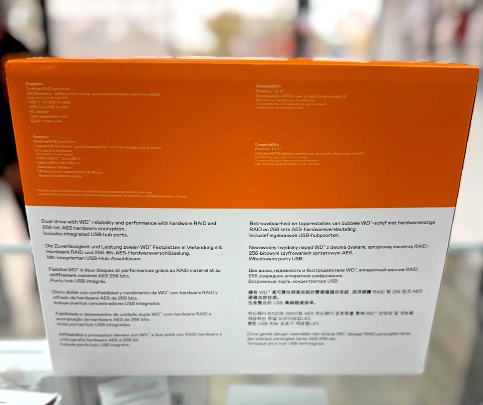 WD 20TB My Book Duo, Desktop RAID Hard Drive HDD - WDBFBE0200JBK-NESN - Image 3 of 4