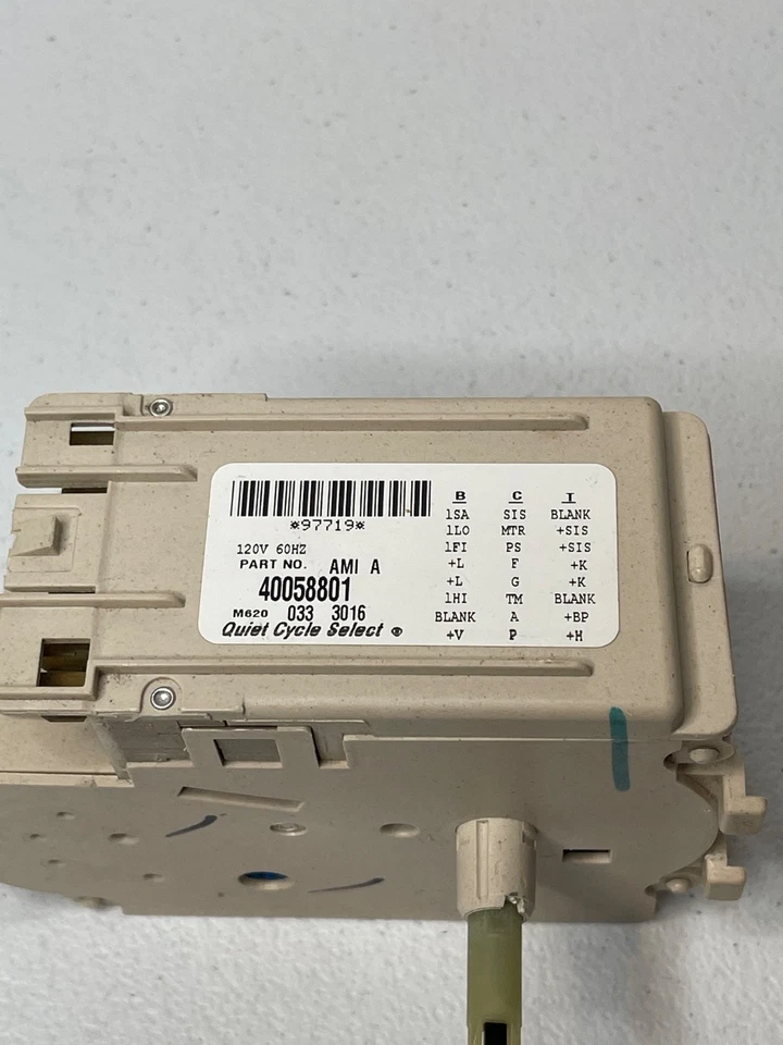 Temporizador de lavadora Amana 40058801 - Imagem 2 de 4