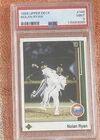 1989 UPPER DECK Nolan Ryan ( HOUSTON ASTROS ) CARD NUMBER 145 PSA MINT 9