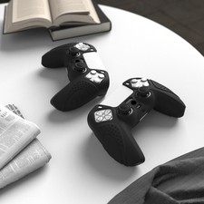 PlayVital Ergonomic Soft Anti-Slip Controller Silicone Case Cover for ps5 Shell