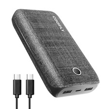 20000mAh Power Bank with USB-C In Out, 20W Fast Charging for iPhone  Android