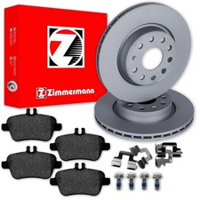 Zimmermann BREMSSCHEIBEN 295mm + BEL&Auml;GE HINTEN f&uuml;r MERCEDES W176 W117 X156