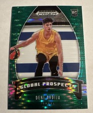 Deni Avdija 2020 Panini Prizm Draft  ROOKIE Global Prospects Silver GREEN /25