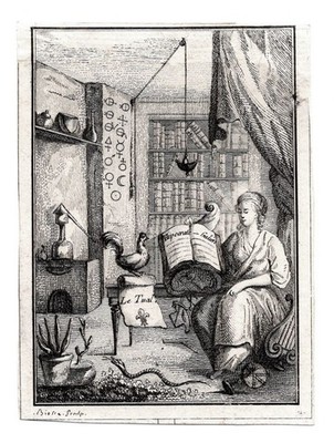 Exlibris Le Tual / Biosse - Médecin Normandie Bookplate Doctor 18E