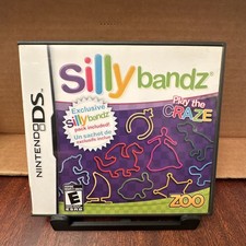 Silly Bandz - Case and Manual ONLY - NO GAME - Nintendo DS