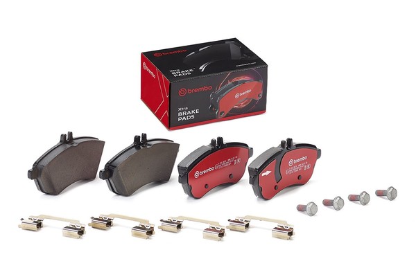 Bremsbelagsatz Scheibenbremse Xtra Line Brembo P 50 067X FüR Mercedes Klasse SLK-image