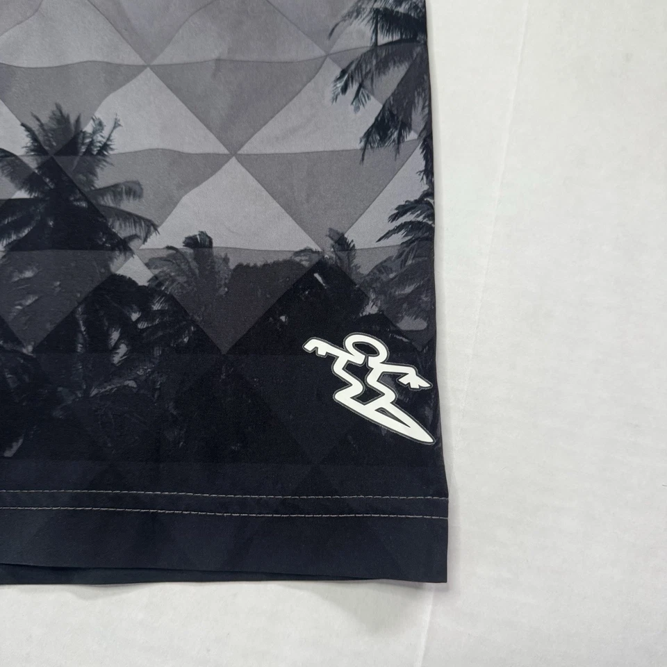 Pantalones Cortos de Tabla Da Hui Para Hombres Gris Negro Talla 32 Usados Surf Hawaii Tribal Hawaiano Foto 3 de 4