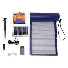 Porte De Poulailler Automatique Alimentée Par énergie Solaire Pour La Lumière Au