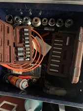 Used Craftsmen Tool Box, Includes Used Tractor Tools (various Name Brands)