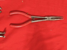 Mac Tools 11 Long Reach Straight Needle Nose Pliers Red P301731