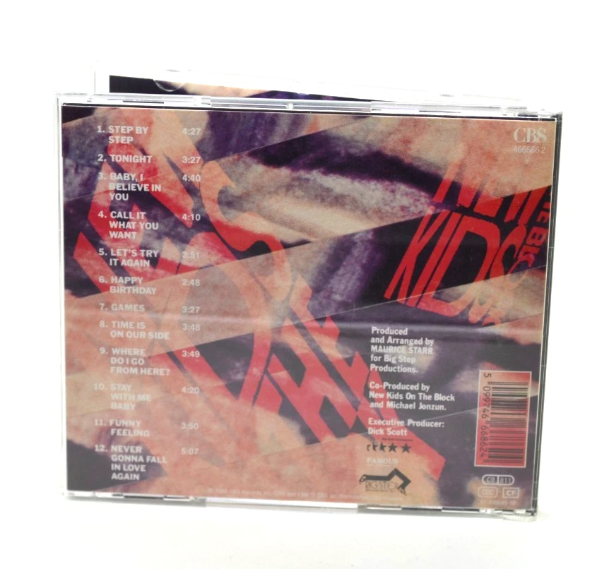 New Kids on the Block - Step by step (CD 1990) - Bild 3 von 3