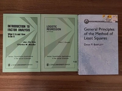 Logistic Regression: A Primer & Introduction To Factor Analysis (LOT)