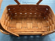 Longaberger   Gathering Basket  +++++1991 pottery cookies mold