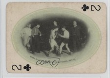 1909 James Jeffries Playing Cards Moran & Neal An International Snarl #2C 0d08