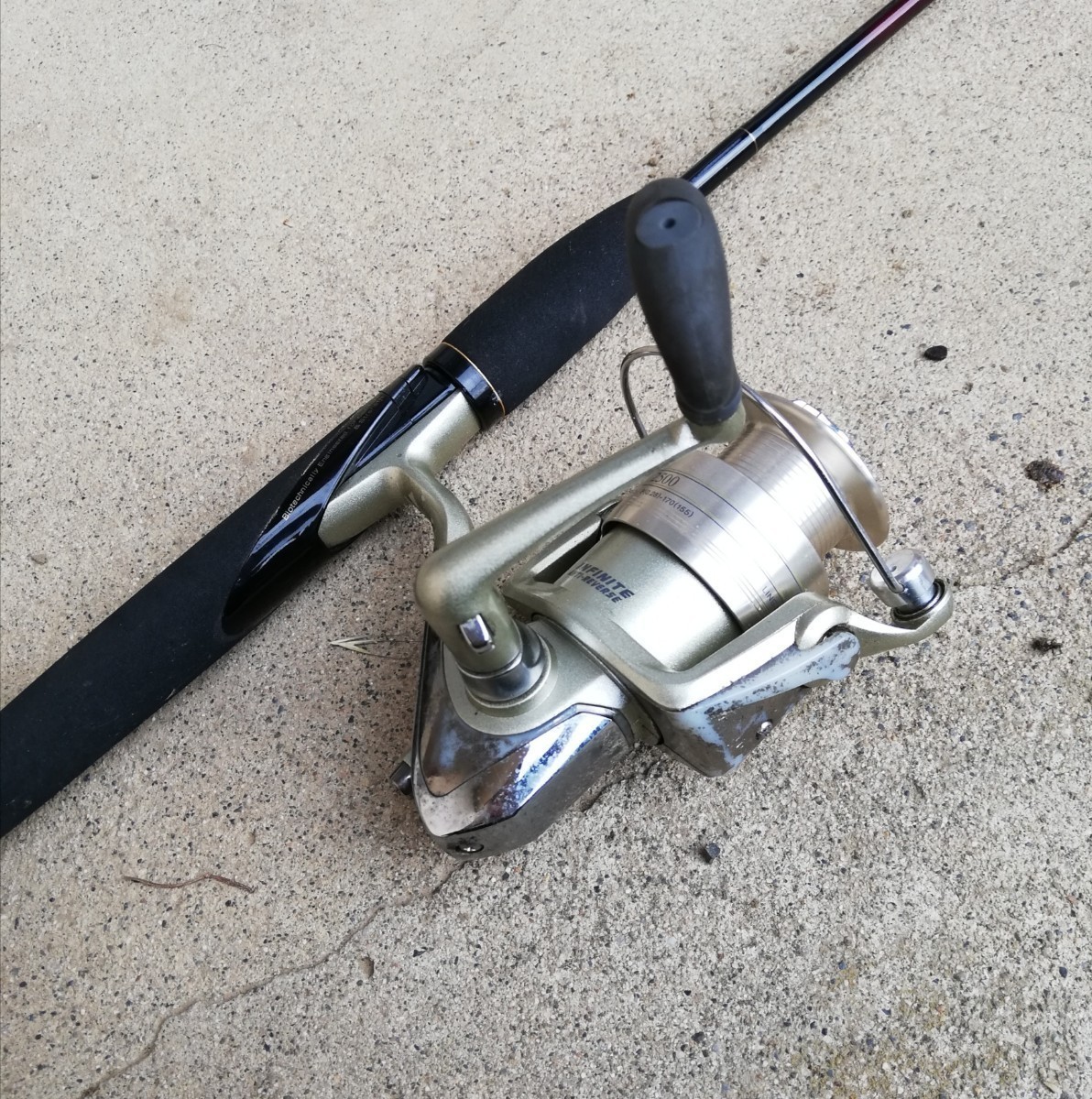 Daiwa Team Rod Power Mesh Fishing Td-591-2Fs Sprinter L2500 Reel