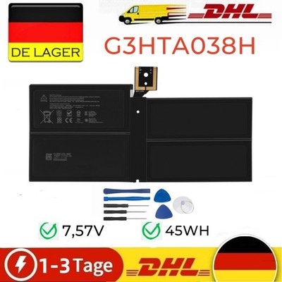 G3HTA038H Akku 45Wh für Microsoft Surface Pro 5, Pro 5 1796 DYNM02 