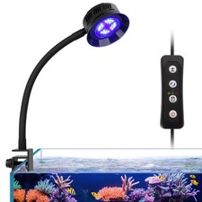 hygger 30W Aquarium LED Reef Light Dimmable Full Spectrum Marine Fish Tank