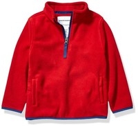 Fleecejacke Jungen Rot 3 Jahre Amazon Essentials ViertelreißVerschluss