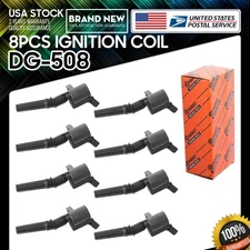 8Pcs Ignition Coils For Motorcraft Ford Lincoln Expedition 3W7Z-12029-AA DG508